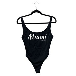 Vintage Miami Surf Shop Swimsuit